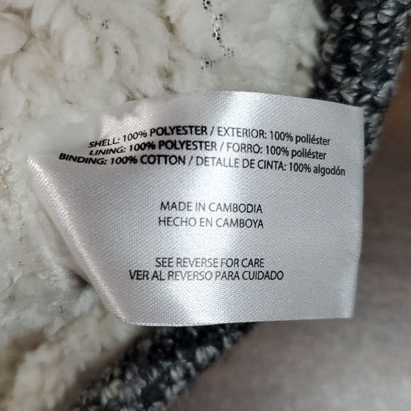 ORVIS Brighton Sherpa Quarter 1/4 ¼ Zip‎ Pullover Sweater Heathered Black XL - Picture 7 of 10